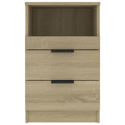 Bedside Cabinets 2 pcs Sonoma Oak Engineered Wood