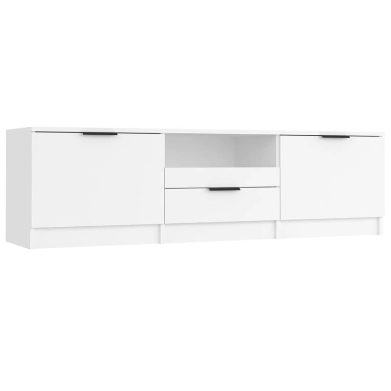 TV Cabinet White 140x35x40 cm Engineered Wood