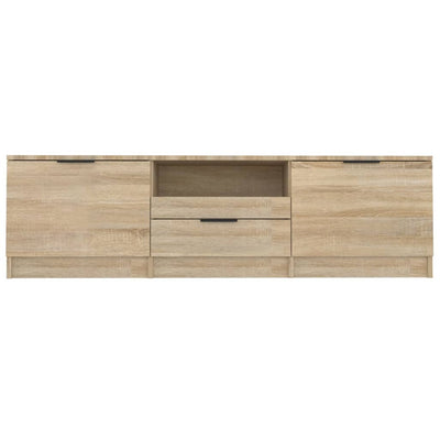 TV Cabinet Sonoma Oak 140x35x40 cm Engineered Wood