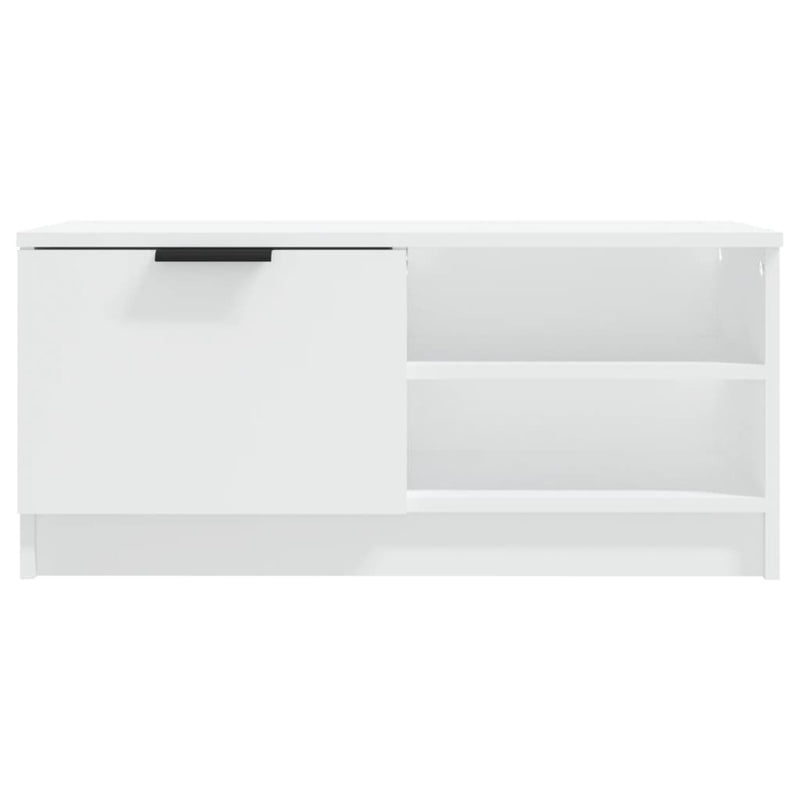 TV Cabinets 2 pcs White 80x35x36.5 cm Engineered Wood