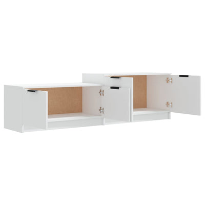 TV Cabinet White 158.5x36x45 cm Engineered Wood