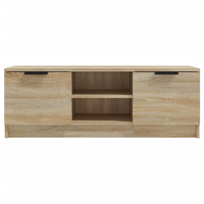 TV Cabinet Sonoma Oak 102x35x36.5 cm Engineered Wood