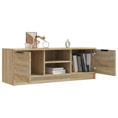 TV Cabinet Sonoma Oak 102x35x36.5 cm Engineered Wood