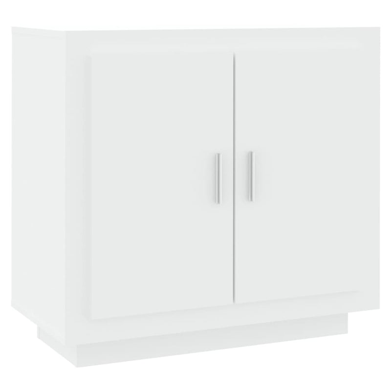 Sideboard White 80x40x75 cm Engineered Wood