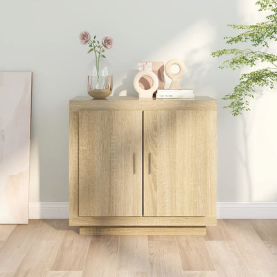 Sideboard Sonoma Oak 80x40x75 cm Engineered Wood