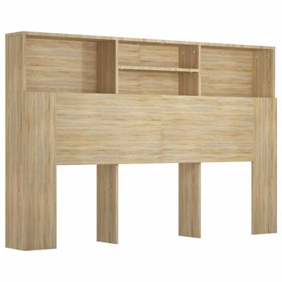 Headboard Cabinet Sonoma Oak 160 cm