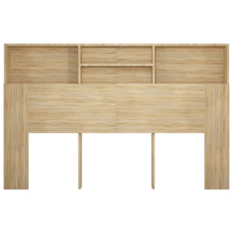 Headboard Cabinet Sonoma Oak 160 cm