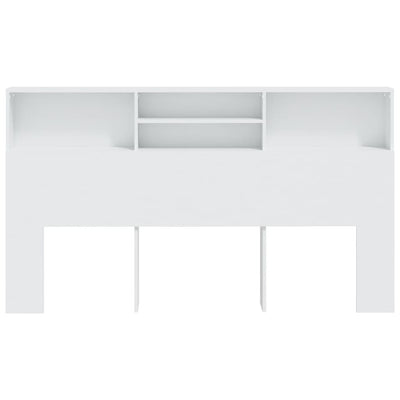 Headboard Cabinet White 180 cm