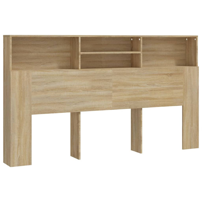 Headboard Cabinet Sonoma Oak 180 cm