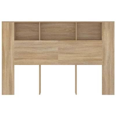 Headboard Cabinet Sonoma Oak 160 cm