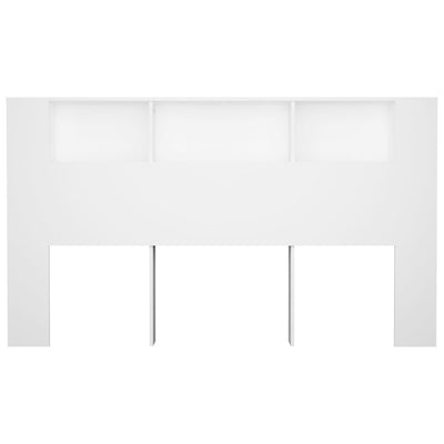 Headboard Cabinet White 180 cm