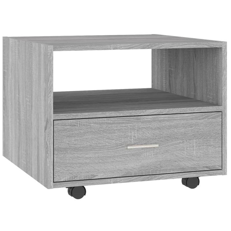 Coffee Table Grey Sonoma 55x55x40 cm Engineered Wood