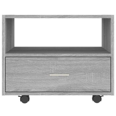 Coffee Table Grey Sonoma 55x55x40 cm Engineered Wood