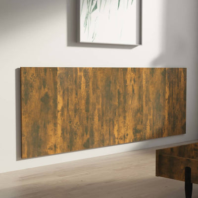 Wall Headboard Smoked Oak 240 cm Engineered Wood