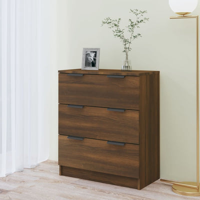 Sideboard Brown Oak 60x30x70 cm Engineered Wood