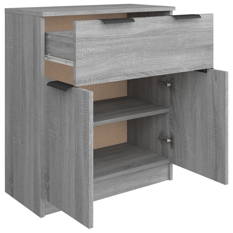 Sideboard Grey Sonoma 60x30x70 cm Engineered Wood