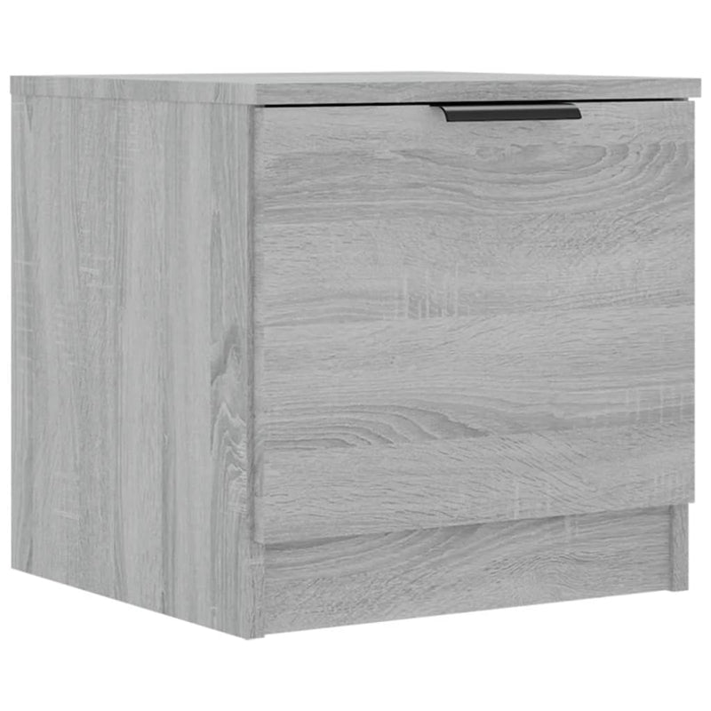 Bedside Cabinets 2 pcs Grey Sonoma 40x39x40 cm