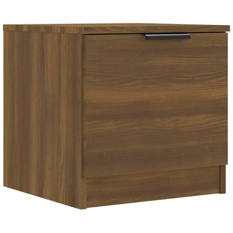 Bedside Cabinet Brown Oak 40x39x40 cm