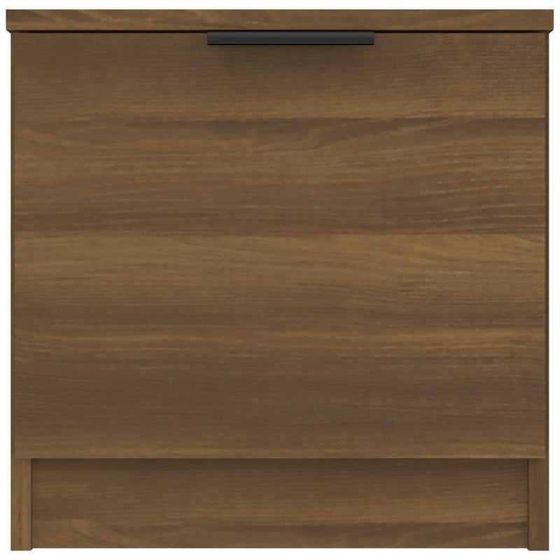 Bedside Cabinet Brown Oak 40x39x40 cm