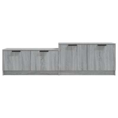 TV Cabinet Grey Sonoma 158.5x36x45 cm Engineered Wood