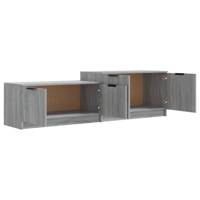 TV Cabinet Grey Sonoma 158.5x36x45 cm Engineered Wood