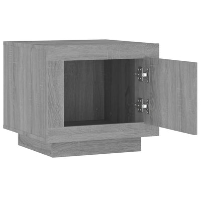 Coffee Table Grey Sonoma 51x50x45 cm Engineered Wood