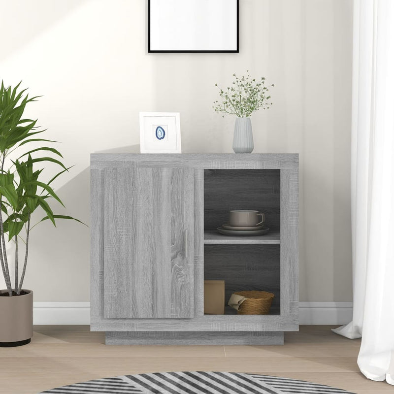 Sideboard Grey Sonoma 80x40x75 cm