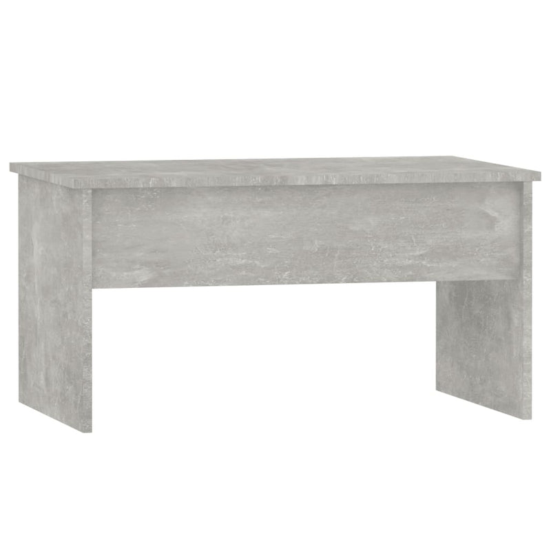 Coffee Table Concrete Grey 80x50.5x41.5 cm Engineered Wood