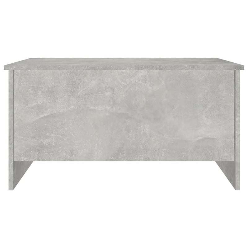 Coffee Table Concrete Grey 80x55.5x41.5 cm Engineered Wood