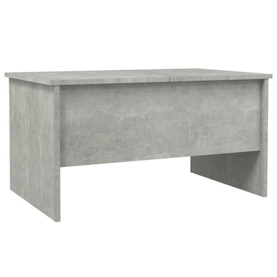 Coffee Table Concrete Grey 80x50x42.5 cm Engineered Wood