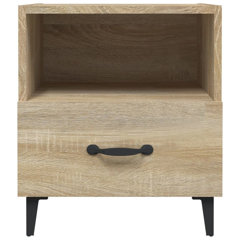 Bedside Cabinets 2 pcs Sonoma Oak Engineered Wood