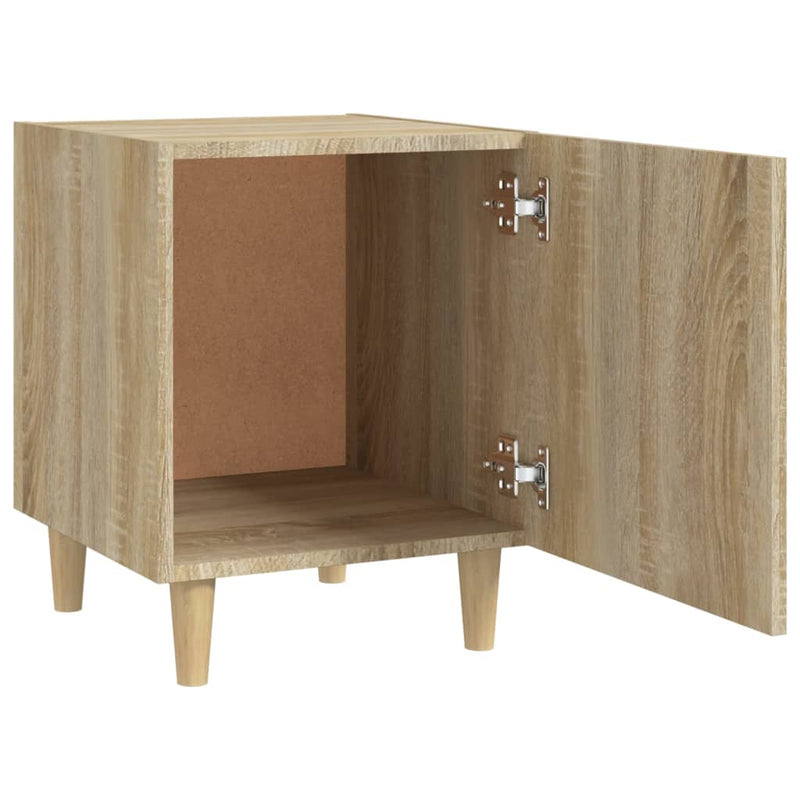 Bedside Cabinets 2 pcs Sonoma Oak Engineered Wood