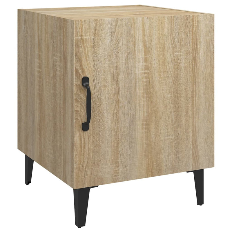 Bedside Cabinet Sonoma Oak Engineered Wood