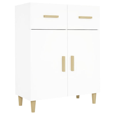 Sideboard White 69.5x34x89 cm Engineered Wood