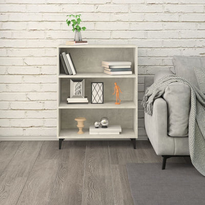 Sideboard Concrete Grey 69.5x32.5x90 cm Engineered Wood