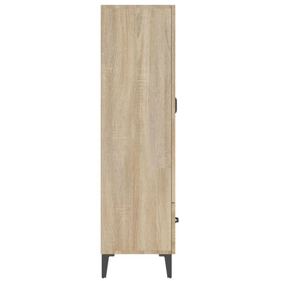 Highboard Sonoma Oak 70x31x115 cm Engineered Wood