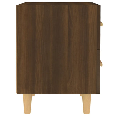 Bed Cabinet Brown Oak 40x35x47.5 cm