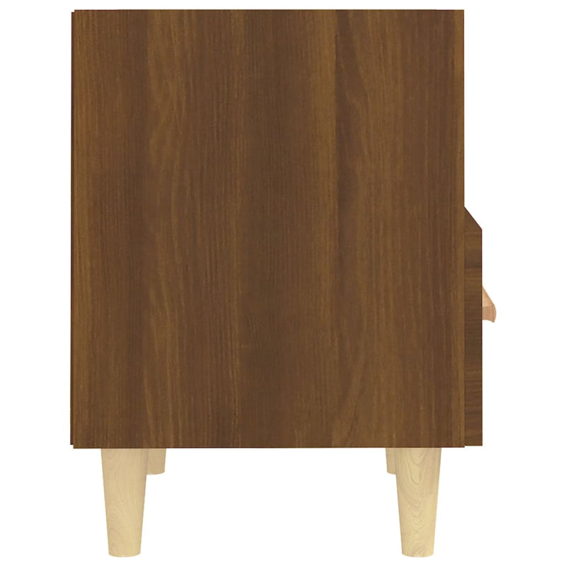 Bedside Cabinets 2 pcs Brown Oak 40x35x47 cm