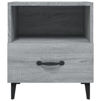 Bedside Cabinet Grey Sonoma Engineered Wood