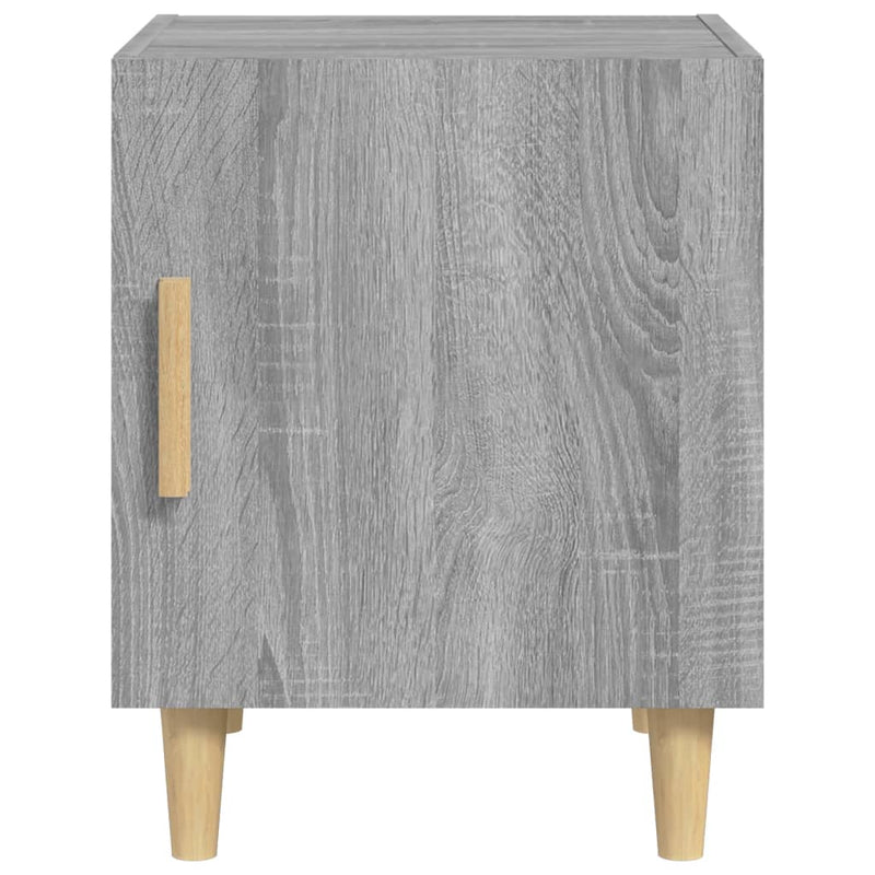 Bedside Cabinets 2 pcs Grey Sonoma Engineered Wood