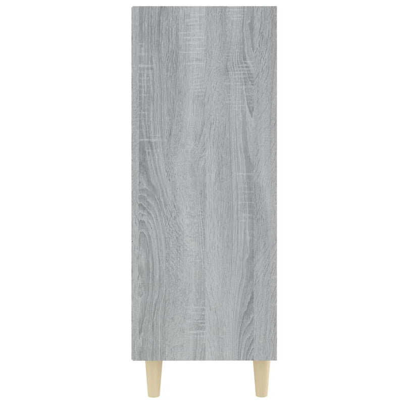 Sideboard Grey Sonoma 69.5x32.5x90 cm Engineered Wood