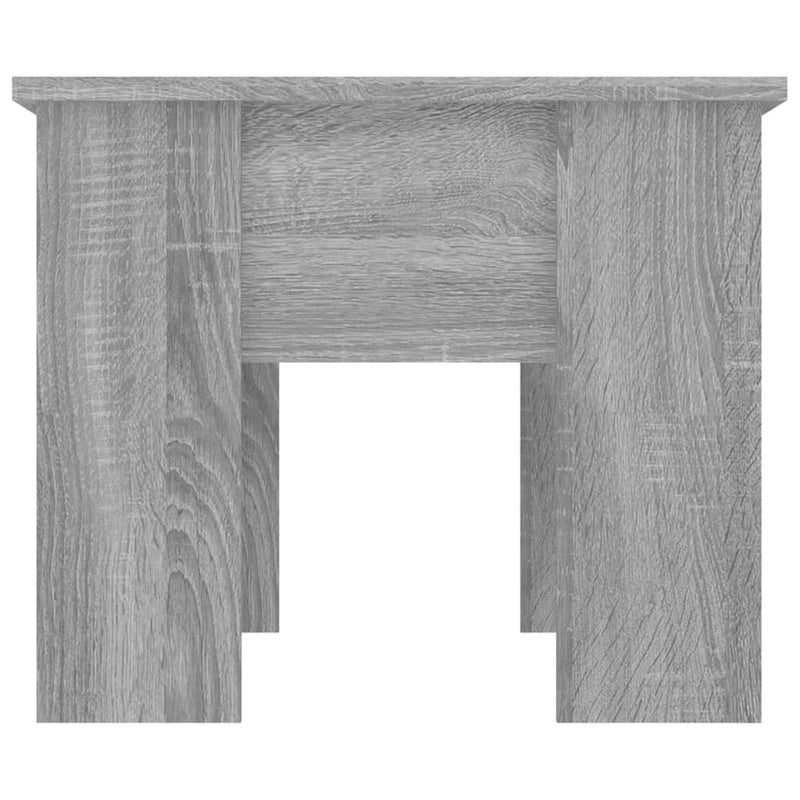 Coffee Table Grey Sonoma 79x49x41 cm Engineered Wood