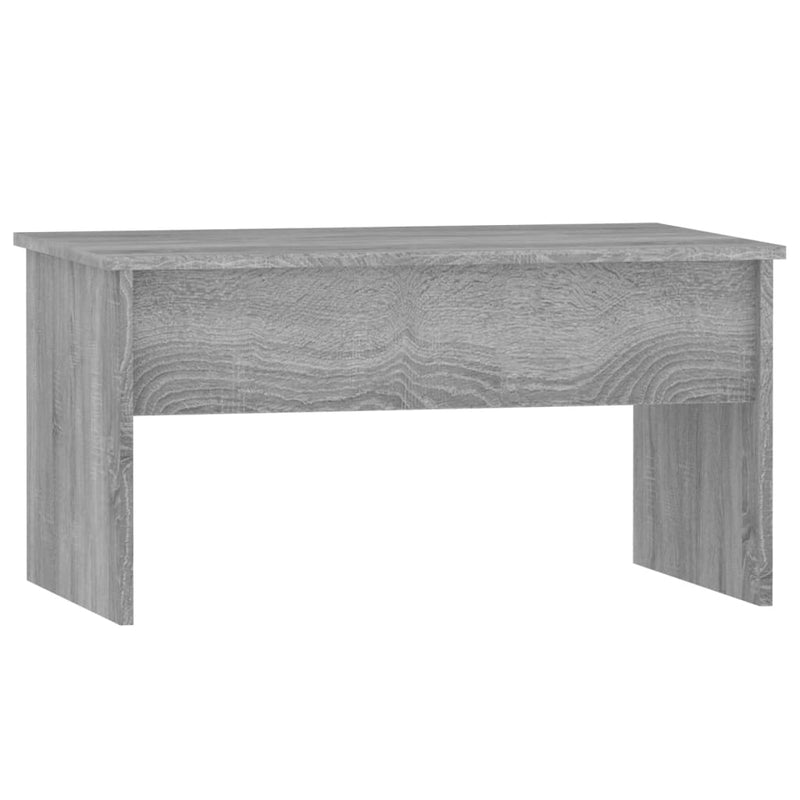 Coffee Table Grey Sonoma 80x50.5x41.5 cm Engineered Wood