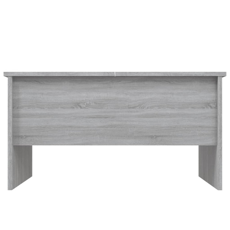 Coffee Table Grey Sonoma 80x50x42.5 cm Engineered Wood