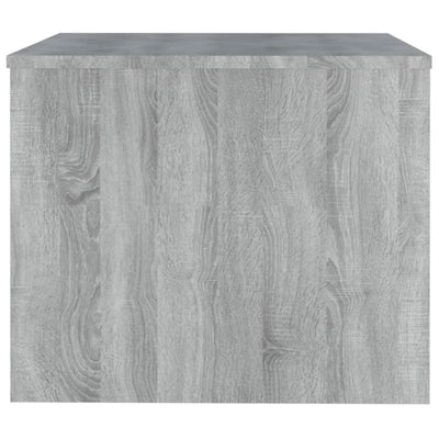 Coffee Table Grey Sonoma 80x50x40 cm Engineered Wood