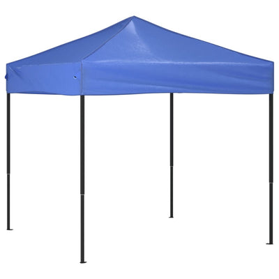 Folding Party Tent Blue 2x2 m