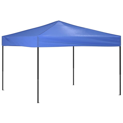 Folding Party Tent Blue 3x3 m