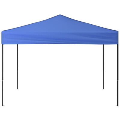 Folding Party Tent Blue 3x3 m