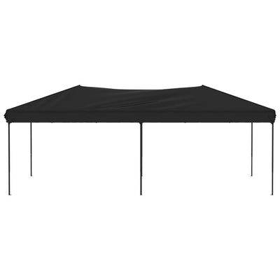 Folding Party Tent Black 3x6 m