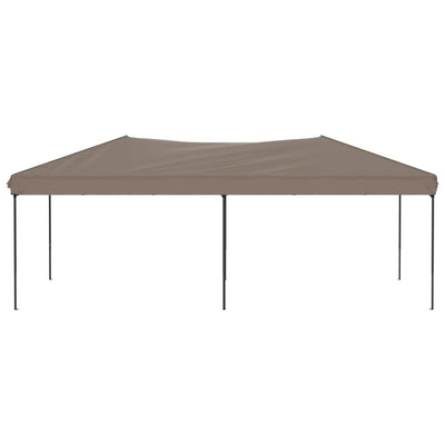 Folding Party Tent Taupe 3x6 m